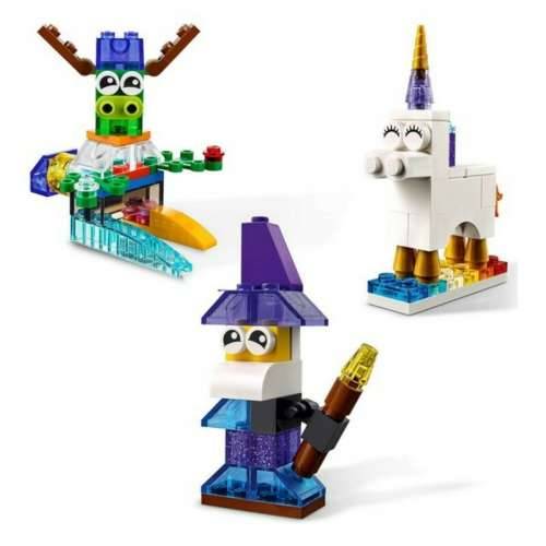 Igra Gradnje Classic Transparent Bricks Lego 11013 Pisana Cijena