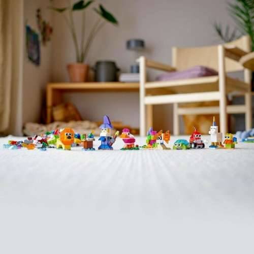 Igra Gradnje Classic Transparent Bricks Lego 11013 Pisana Cijena