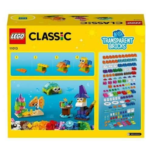 Igra Gradnje Classic Transparent Bricks Lego 11013 Pisana Cijena