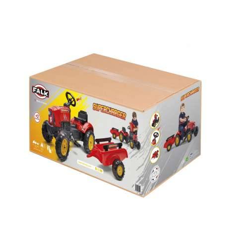 Traktor na Pedale Falk Supercharger 2030AB Crvena Cijena