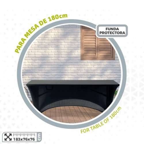Zaštitni omot Aktive Crna 183 x 76 x 76 cm Stol Dodaci Vozila autocesta (6 kom.) Cijena