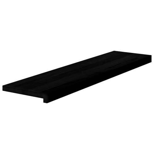 Gazišta stepenice 8 kom tamnosmeđi 100x25x2 cm masivna hrast - Tamno smeđa 100 x 25 x 2 cm 8 Cijena