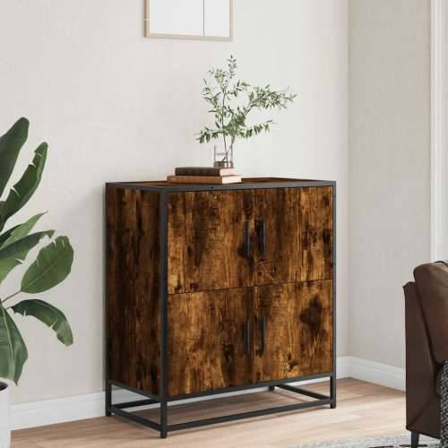 Komoda boja hrasta 68x35x76 cm konstruirano drvo - Dimljeni hrast 1 Cijena