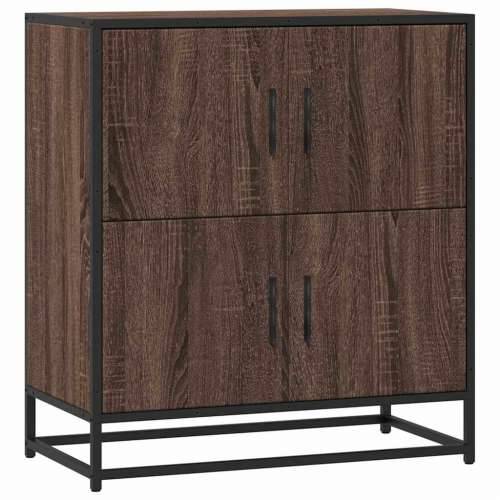 Komoda boja hrasta 68x35x76 cm konstruirano drvo - Smeđi hrast 1 Cijena