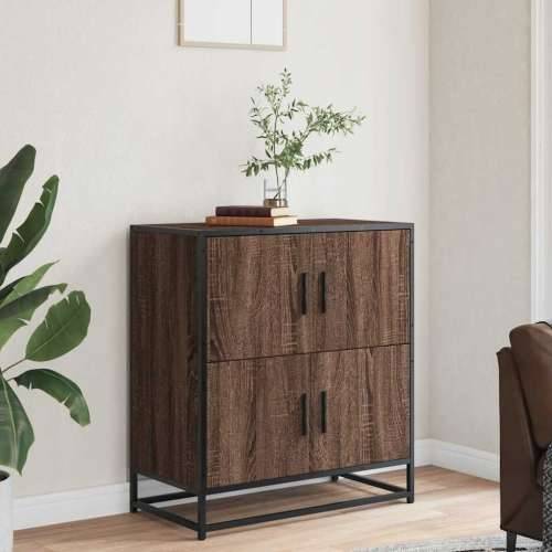 Komoda boja hrasta 68x35x76 cm konstruirano drvo - Smeđi hrast 1 Cijena