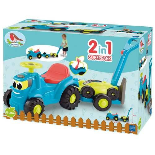 Tricikl Ecoiffier Trailer Tractor Ekstraktor prikolica Cijena