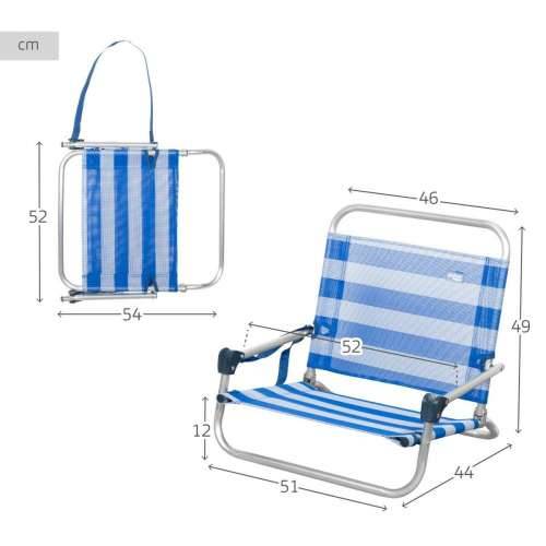 Stolica za za plažu Aktive 46 x 49 x 44 cm Cijena