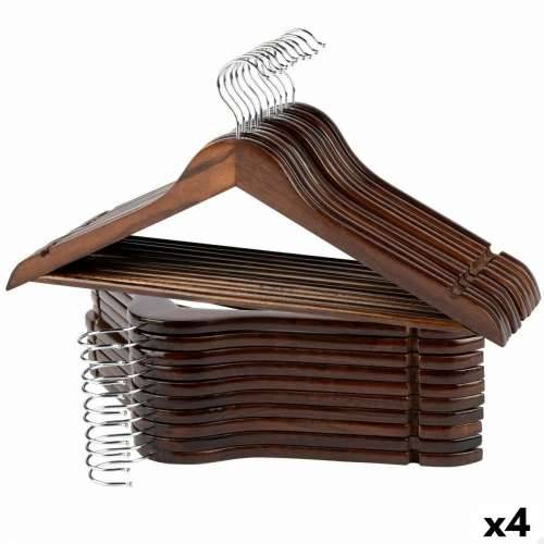 Sada vešiakov na prádlo Max Home Smeđa Drvo Čelik 44,5 x 23 x 1 cm 20 Dijelovi (4 kom.) Cijena