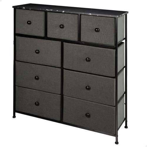 Komoda Max Home Crna Siva Mramor 100 x 100 x 30 cm Cijena