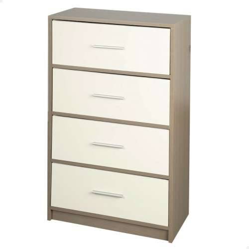 Komoda Max Home Bijela Siva moderan 58 x 91 x 30 cm Cijena