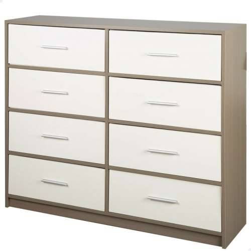 Komoda Max Home Bijela Siva moderan 114 x 92 x 30 cm Cijena