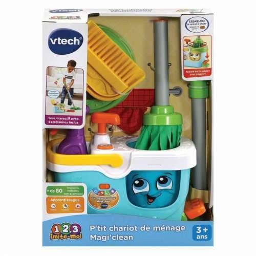 Set za Čišćenje i Spremanje Vtech Little Magi’clean Cleaning Trolley Igračke Cijena
