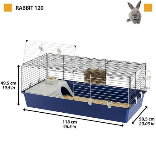 kavez Ferplast Rabbit 120 Metal Plastika 11,8 x 58,5 x 49,5 cm Cijena