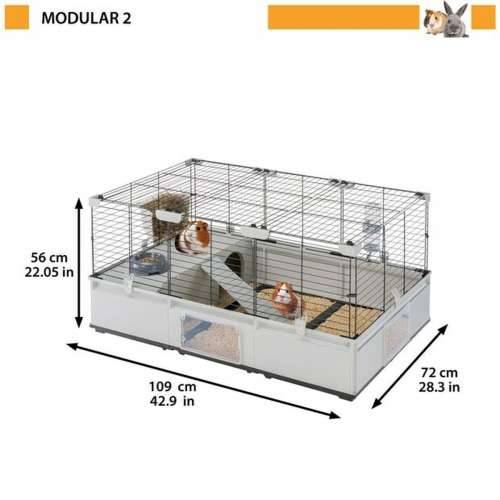 kavez Ferplast Metal Reciklirana plastika 109 x 72 x 56 cm Cijena