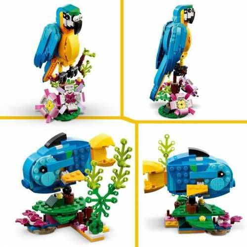 Igra Gradnje Lego Creator 31136 Exotic parrot with frog and fish 3 u 1 253 Dijelovi Cijena