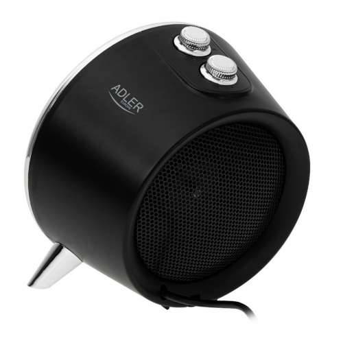 Prijenosni Grijač s Ventilatorom Adler AD 7742 Crna Srebro 1500 W Cijena