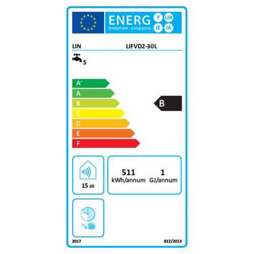 Električni Bojler Lin LIFVD2 30L biały 30 L Cijena