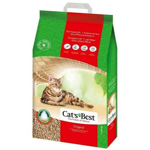 Mačje leglo Cat’s Best EcoPlus 20 L Bež Cijena