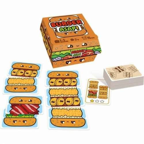 Društvene igre Asmodee Burger ASAP (FR) Cijena