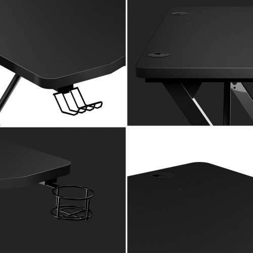Pisaći stol Huzaro HZ-Hero 1.8 Black Crna Čelik Cijena