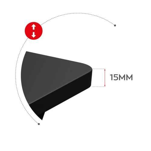 Pisaći stol Huzaro HZ-Hero 1.8 Black Crna Čelik Cijena