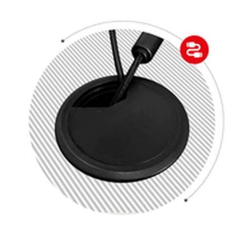 Pisaći stol Huzaro Hero 2.5 Bijela Crna Aluminij 120 x 60 cm Cijena