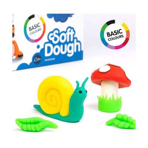 Igra Plastelinom Milan Soft dough 913510B Rumena Plava Pisana 85 g Povrće (10 kom.) Cijena