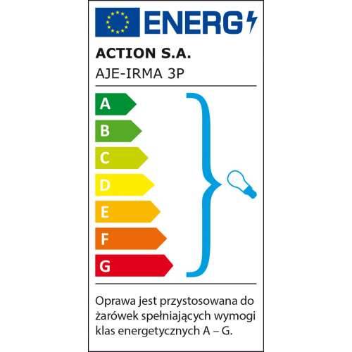 Stropna svjetiljka Activejet AJE-IRMA 3P Bijela Srebrna Metal 40 W 39 x 29 x 35 cm Cijena