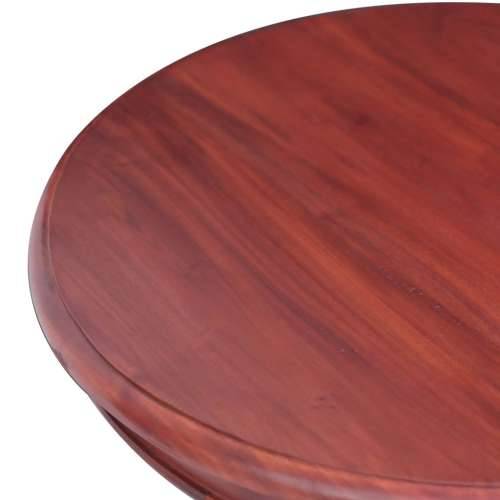 Bočni stolić smeđi 50 x 50 x 65 cm masivno drvo mahagonija Cijena