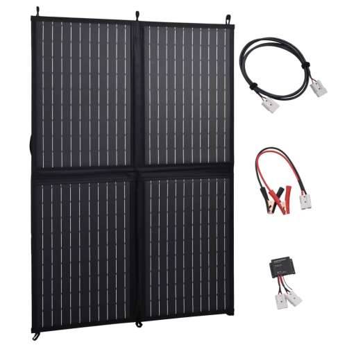 Sklopivi punjač sa solarnim panelom 100 W 12 V Cijena