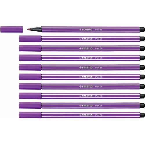 Flomaster Stabilo Pen 68 Lila (10 Dijelovi) Cijena