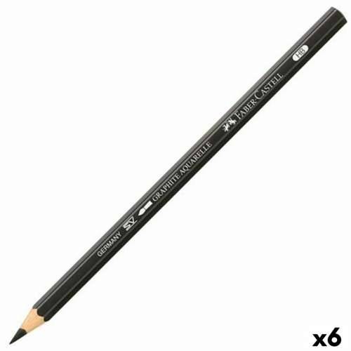Olovka Faber-Castell Graphite Aquarelle Akvarel Crna Šesterokutni HB (6 kom.) Cijena
