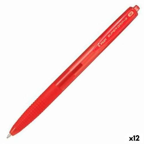 Kemijska Olovka Pilot Supergrip G Crvena 0,4 mm 1 mm (12 kom.) Cijena