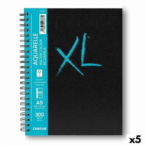 Blok za crtanje Canson XL Aquarelle 34 Listovi Bijela A5 5 kom. 300 g/m² 148 x 210 mm Cijena