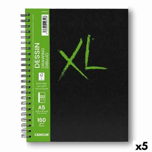 Blok za crtanje Canson XL Drawing Bijela A5 5 kom. 60 Listovi 160 g/m2 148 x 210 mm Cijena