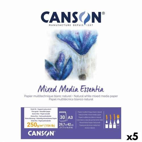 Blok za crtanje Canson Bijela Prirodno A3 5 kom. 30 Listovi 250 g/m² Cijena