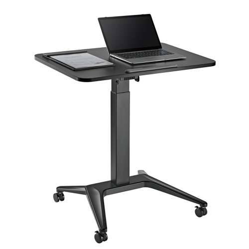 Pisaći stol MacLean MC-453B Crna Čelik 80 x 52 cm Cijena