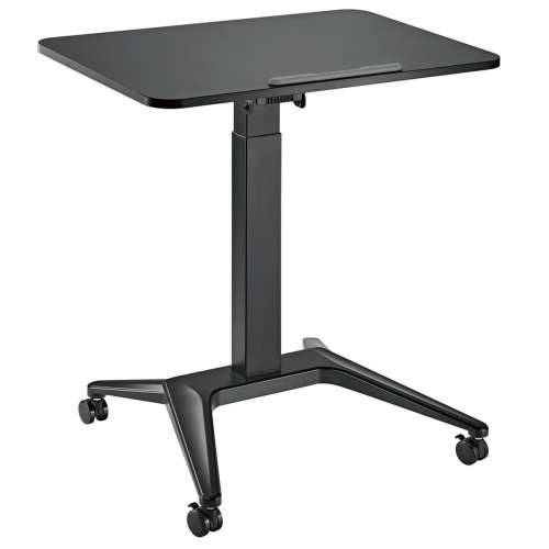 Pisaći stol MacLean MC-453B Crna Čelik 80 x 52 cm Cijena