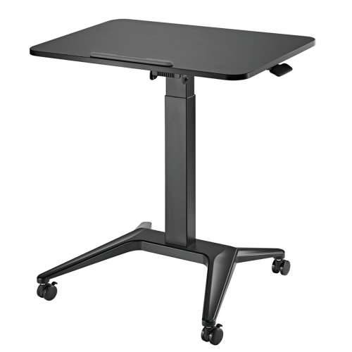 Pisaći stol MacLean MC-453B Crna Čelik 80 x 52 cm Cijena