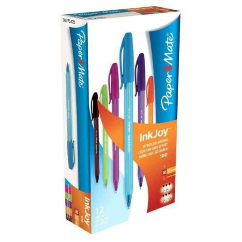 Kemijska Olovka Paper Mate Inkjoy 12 Dijelovi Pisana 1 mm (12 kom.) Cijena