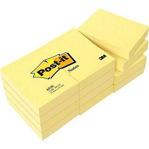 Blok za Bilješke Post-it 38 x 51 mm Rumena (15 kom.) Cijena