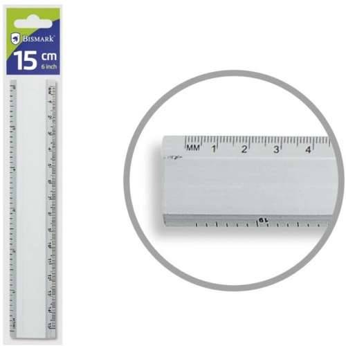 Linijar Bismark Srebrna Aluminij 15 cm (40 kom.) Cijena