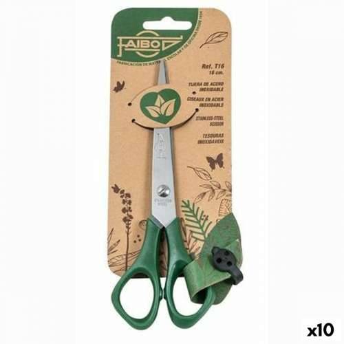 Škarice Faibo Zelena Nehrđajući Čelik 16 cm Plastika (10 kom.) Cijena