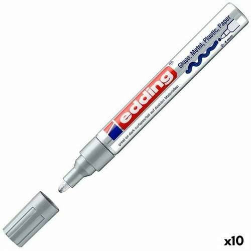 Trajni marker Edding 750 Srebrna 10 kom. 2-4 mm (10 kom.) Cijena