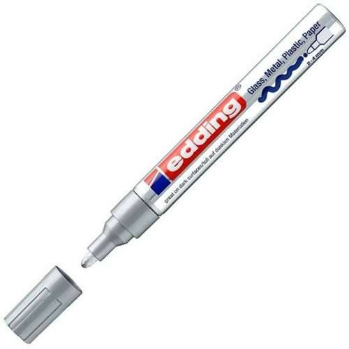 Trajni marker Edding 750 Srebrna 10 kom. 2-4 mm (10 kom.) Cijena
