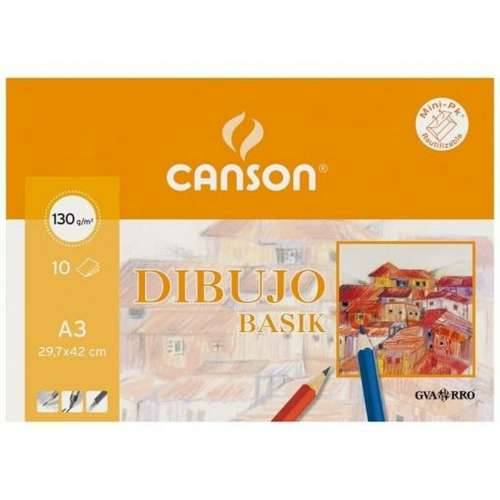 Blok za crtanje Canson Basik 10 Listovi (20 kom.) Cijena