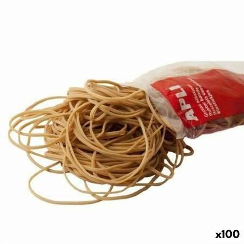 Elastične trake Apli Smeđa Ø 8 cm (100 kom.) Cijena