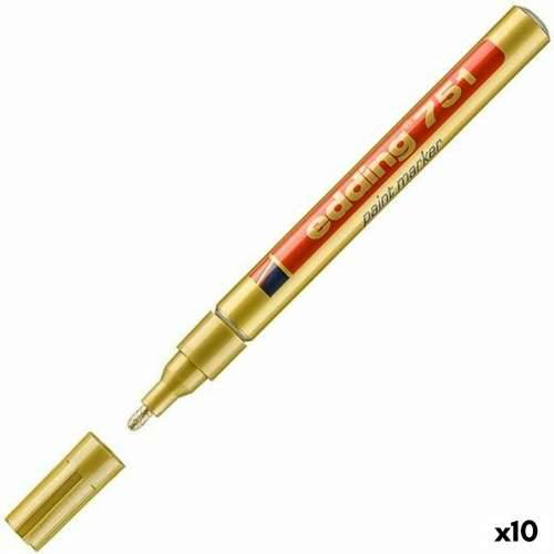 Trajni marker Edding 751 zlatan 1-2 mm (10 kom.) Cijena