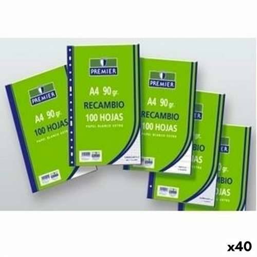 Blok za Bilješke Ekstra bijela A4 100 Listovi (40 kom.) Cijena