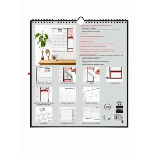 Zidni kalendar Finocam Papir 2025 21,5 x 32,5 cm Cijena
